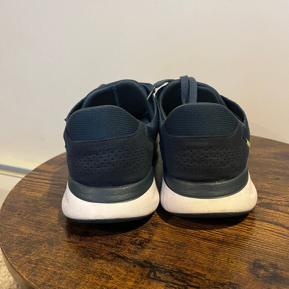 Kizik Shoes Lima Slip On Sneaker Hands Free Lace Up Teal Blue Tidepool m10/w11.5 - Picture 4 of 5